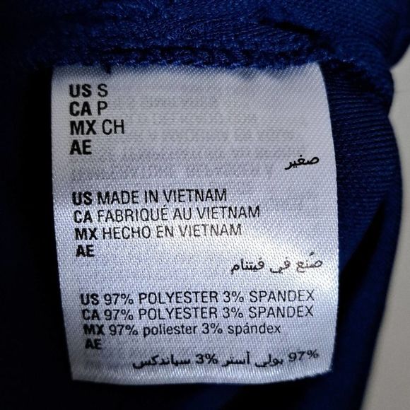 Alfani Tie Waist Shirt dress Navy Small - Picture 9 of 11